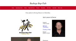 Desktop Screenshot of buckeyebopclub.org